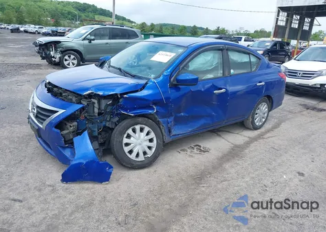 2015 Nissan Versa 1.6 S/1.6 S+/1.6 Sl/1.6 Sv z USA, uszkodzony, nr VIN 3N1CN7AP8FL809702